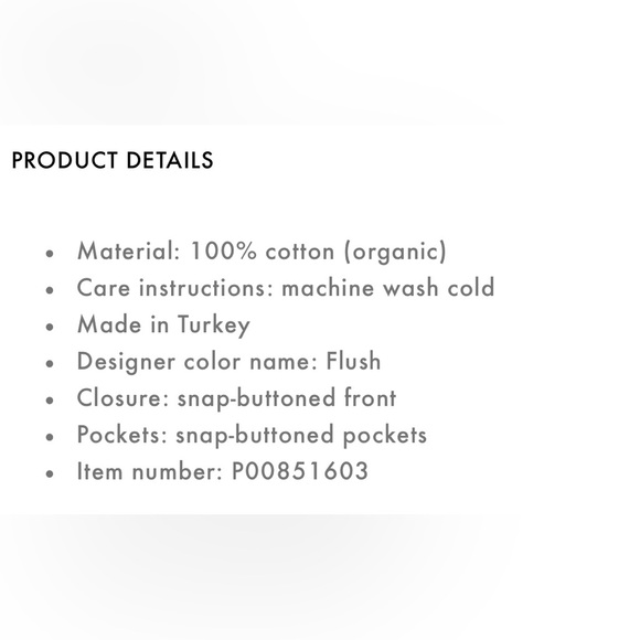 Agolde Jessa Jean Shirtdress EUC Organic Cotton - Picture 7 of 7